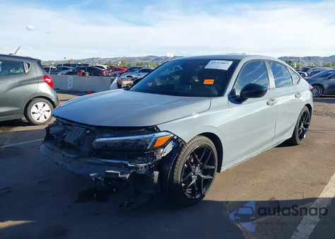 2022 Honda Civic Sport из США, поврежденный, VIN 19XFL2H84NE012982